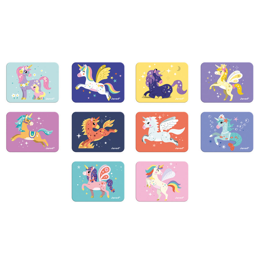JANOD - MAGNETIC BOOK: UNICORNS