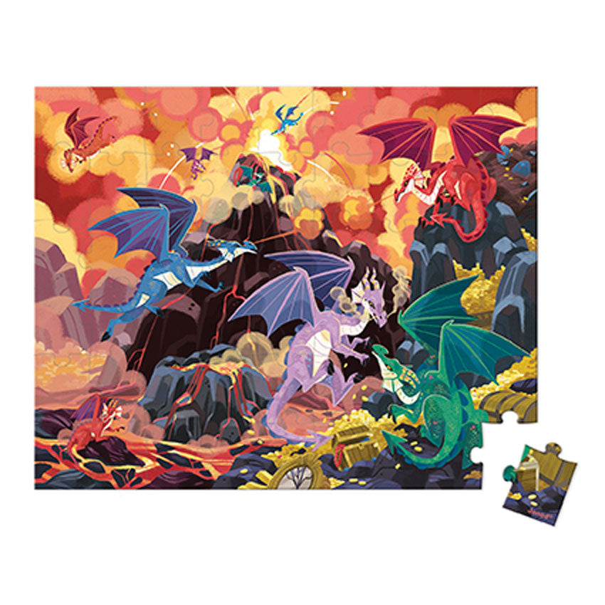 JANOD - PUZZLE: FIERY DRAGONS 