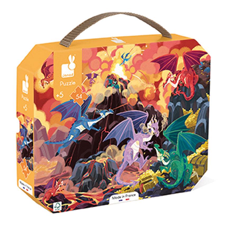 JANOD - PUZZLE: FIERY DRAGONS 