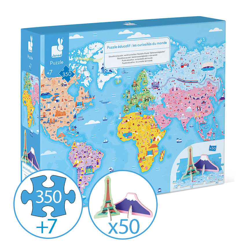 JANOD - EDUCATIONAL WORLD PUZZLE 