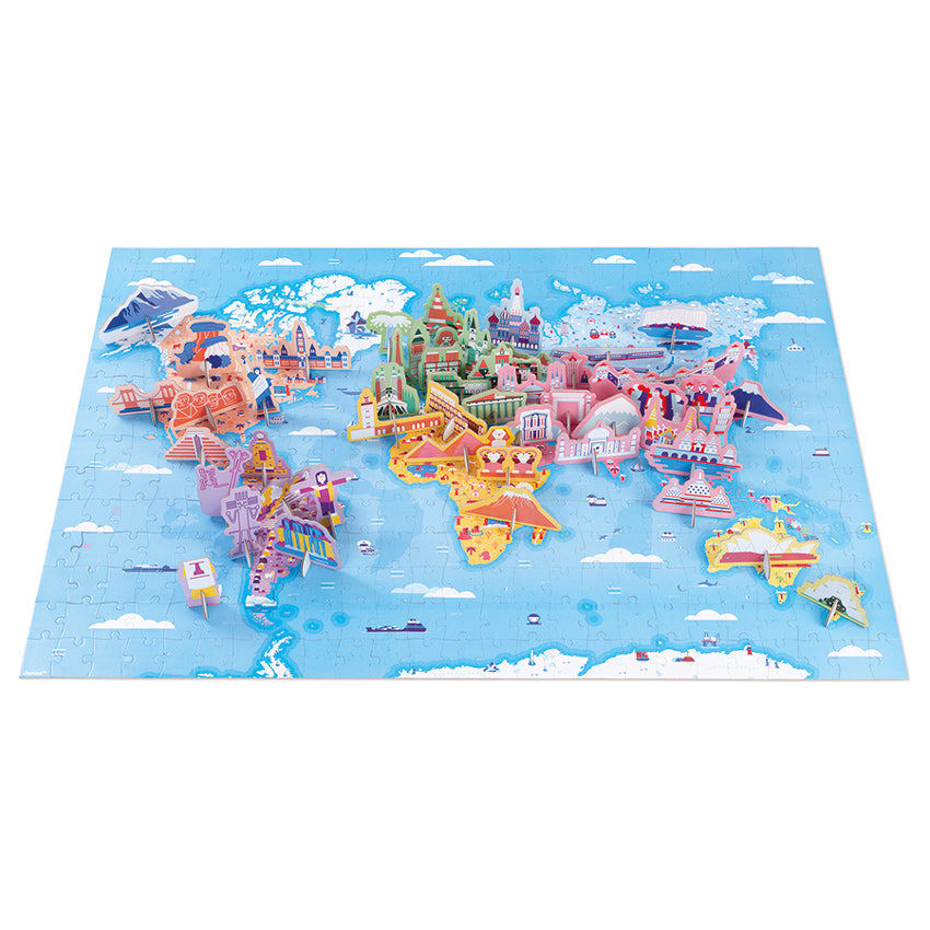 JANOD - EDUCATIONAL WORLD PUZZLE 