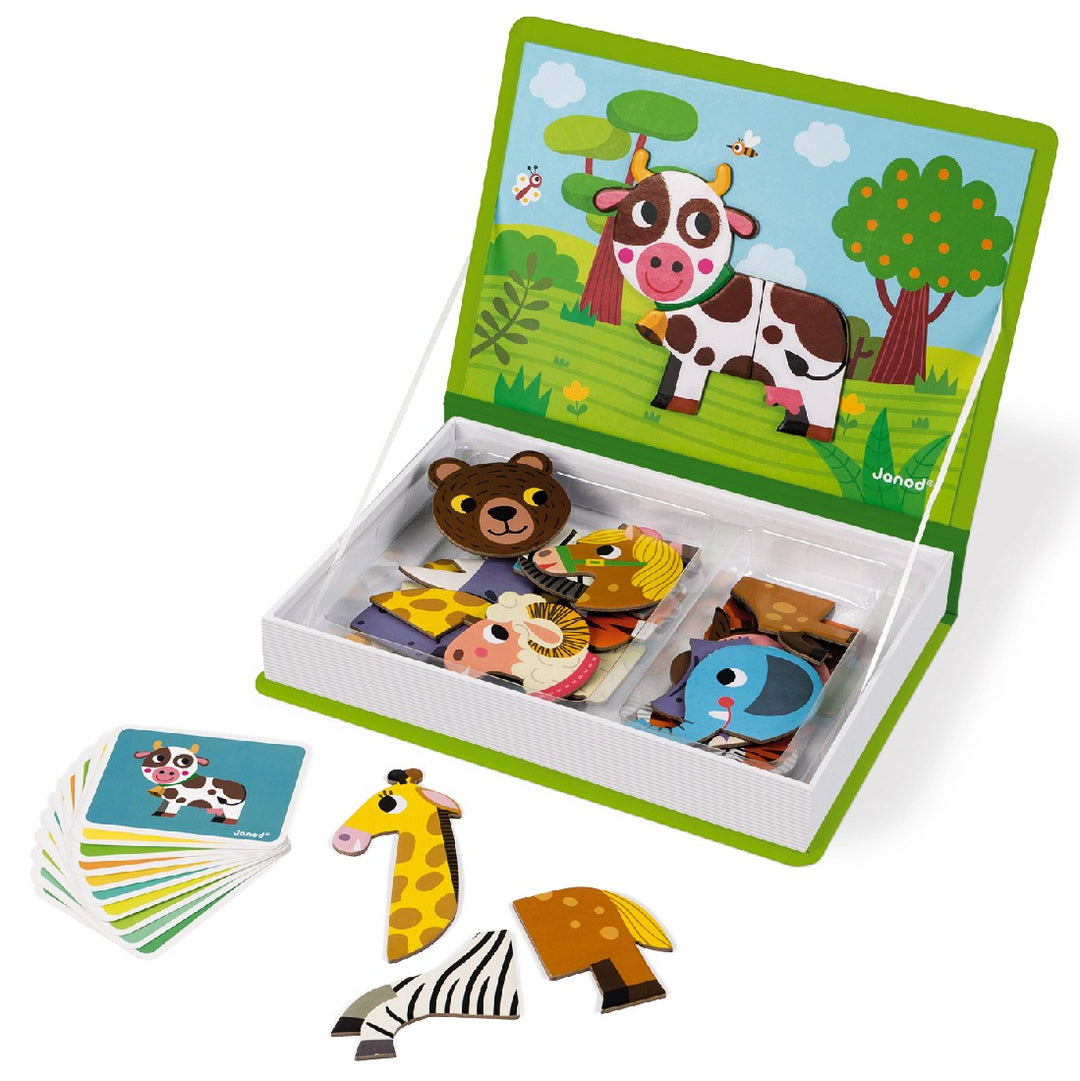 JANOD - MAGNETIC BOOK: ANIMALS 