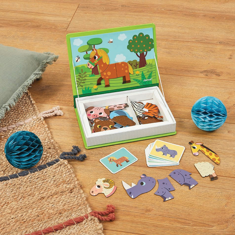 JANOD - MAGNETIC BOOK: ANIMALS 