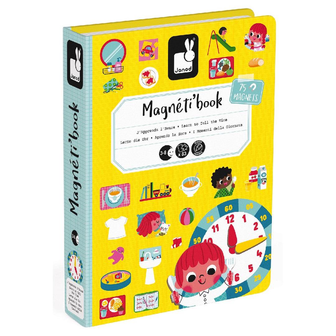 JANOD - MAGNETIC BOOK: LEARN THE TIME