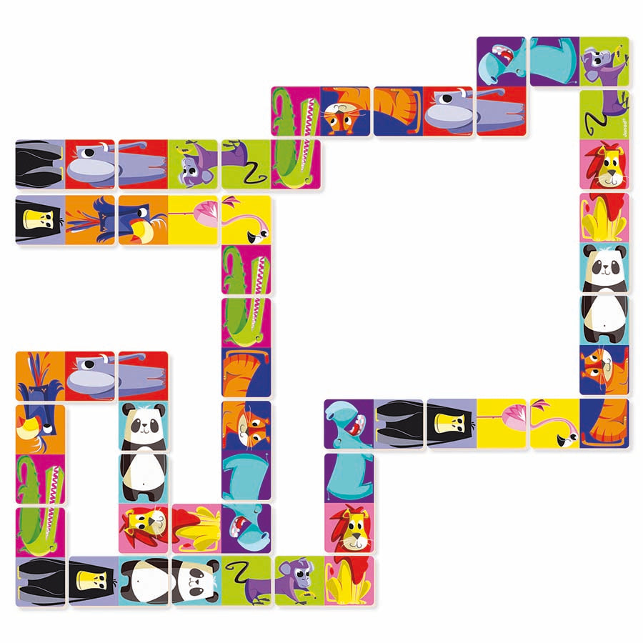 JANOD - GIANT DOMINOES: JUNGLE 