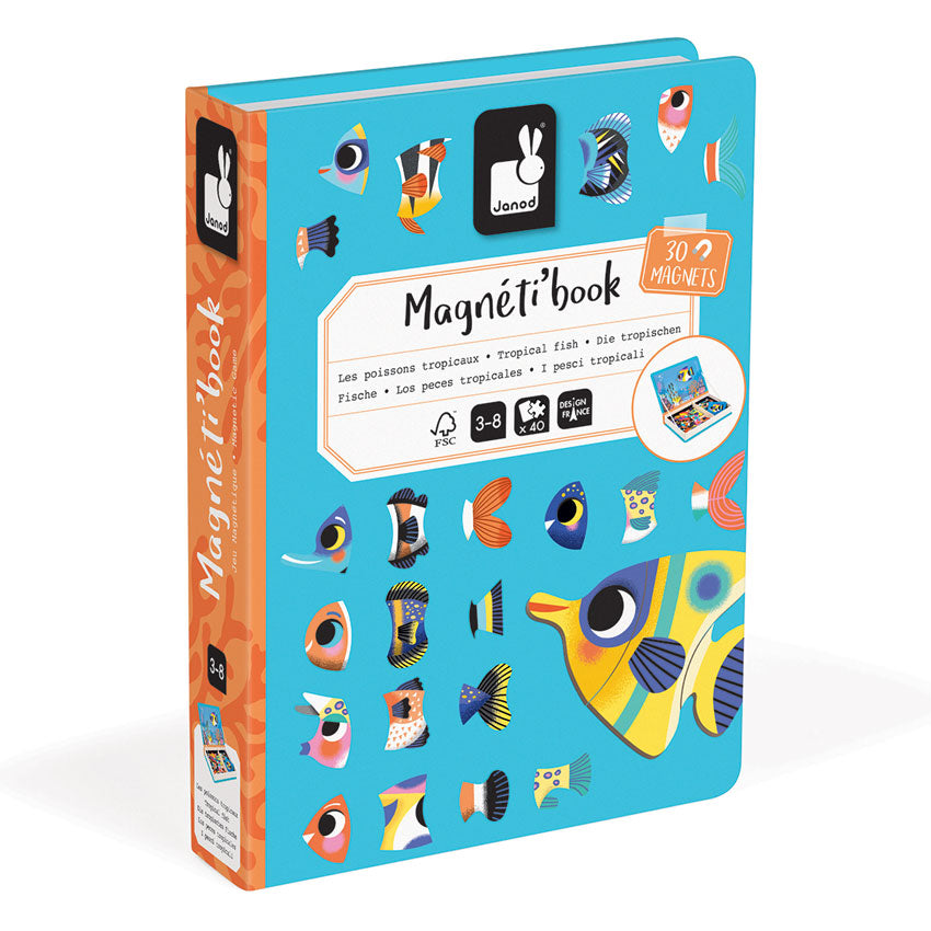 JANOD - MAGNETIC BOOK: TROPICAL FISH