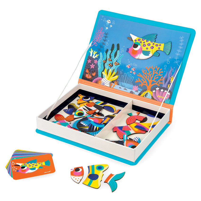 JANOD - MAGNETIC BOOK: TROPICAL FISH