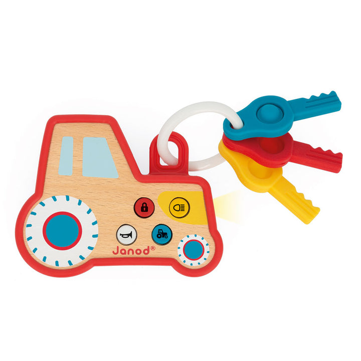 JANOD - SENSORY TRACTOR KEYS