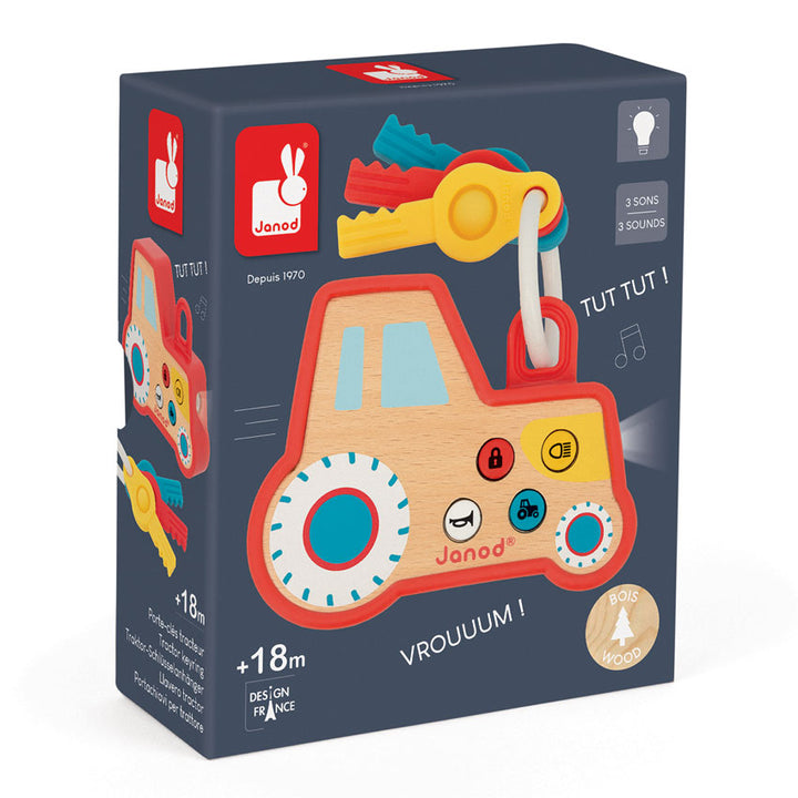 JANOD - SENSORY TRACTOR KEYS