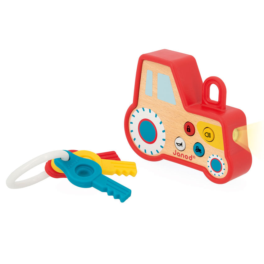 JANOD - SENSORY TRACTOR KEYS