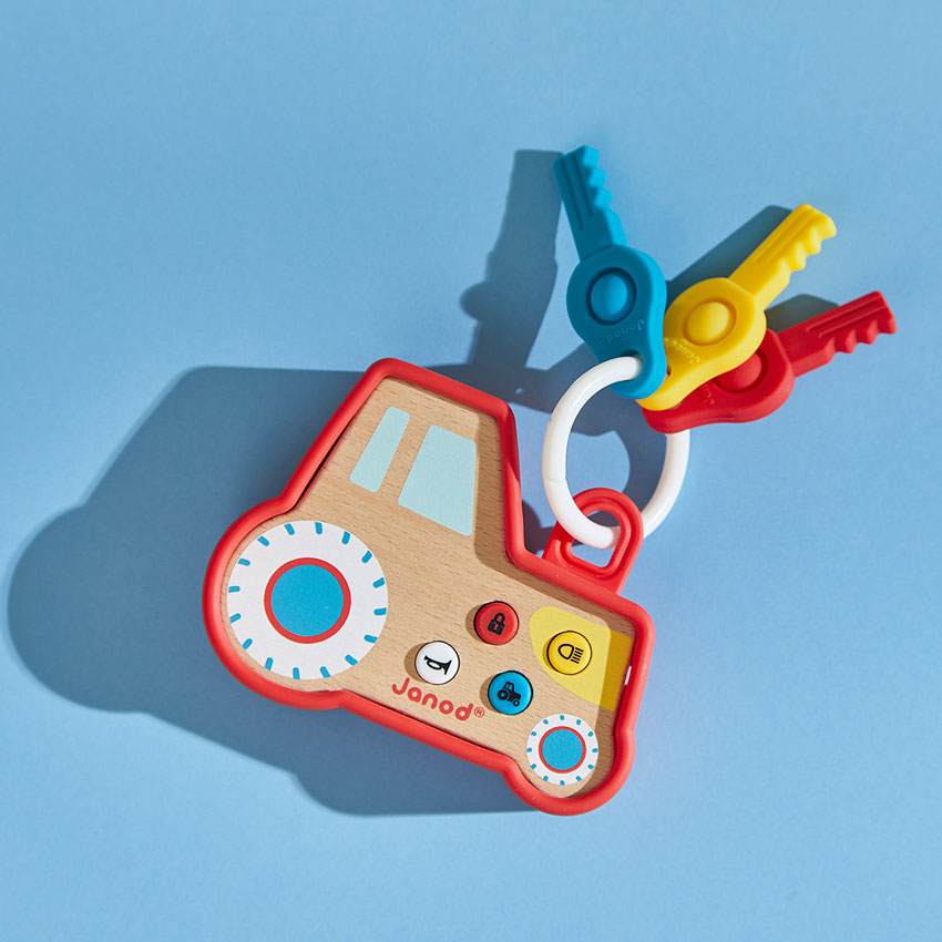JANOD - SENSORY TRACTOR KEYS