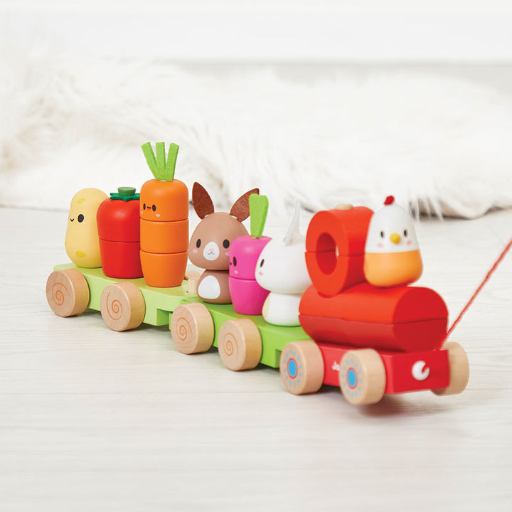 JANOD - FARMYARD TRAIN PULL ALONG