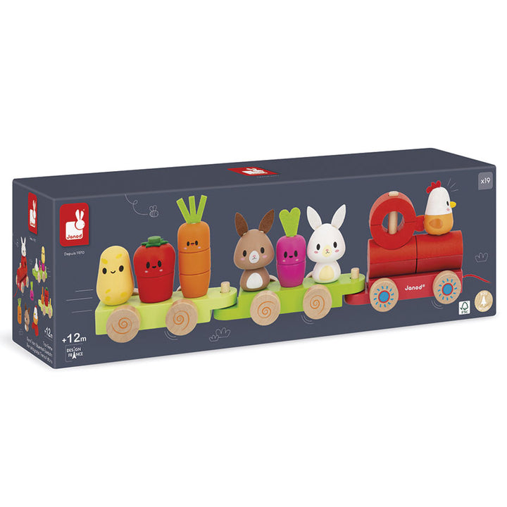 JANOD - FARMYARD TRAIN PULL ALONG