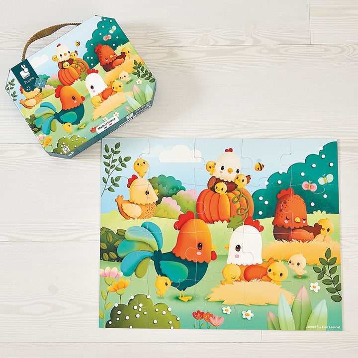 JANOD - PUZZLE: FARMYARD 