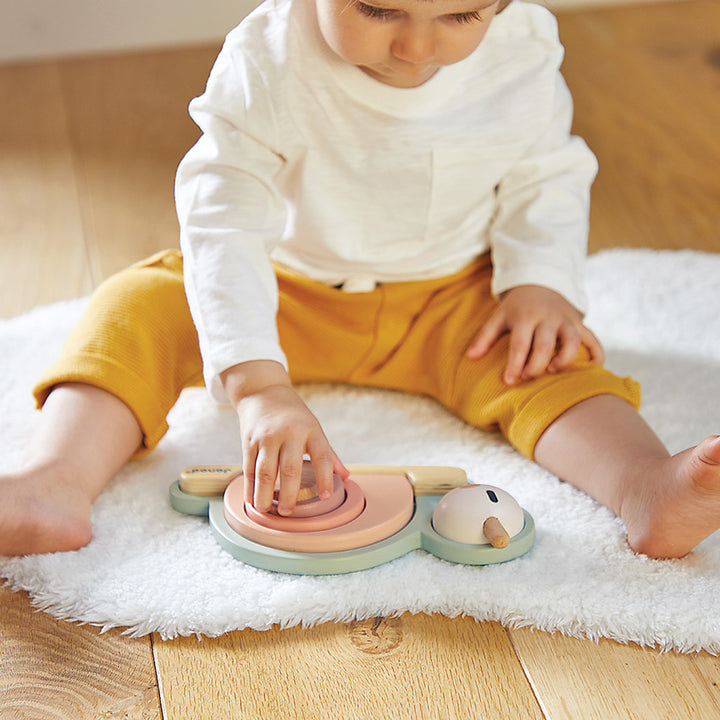 JANOD - COCOON STACKING SENSORY SNAIL