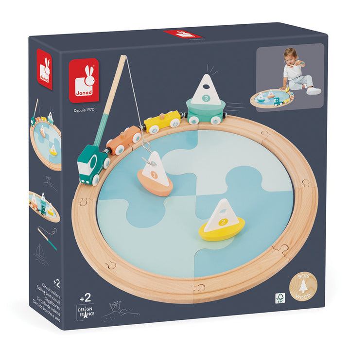 JANOD - SAILING BOAT CIRCUIT PUZZLE GAME