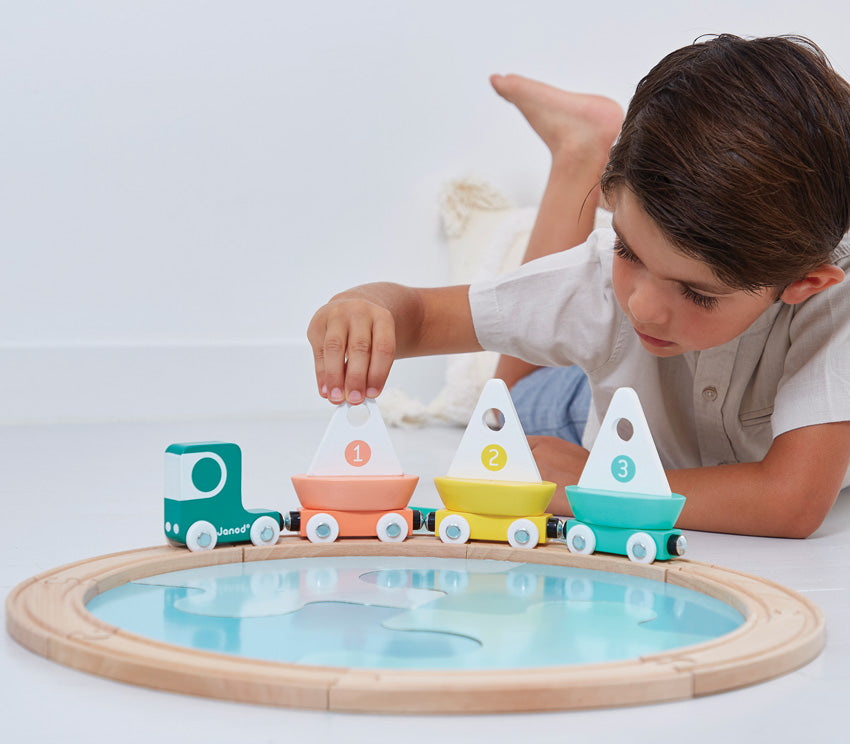 JANOD - SAILING BOAT CIRCUIT PUZZLE GAME