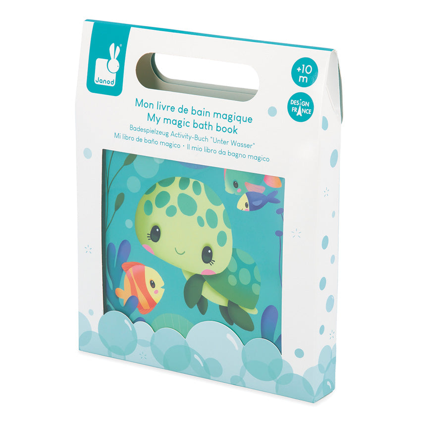 JANOD - BATH BOOK: TURTLES