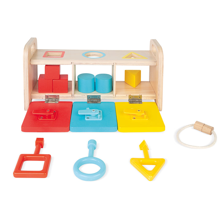 JANOD - SHAPE SHAPE BOX WITH KEYS 