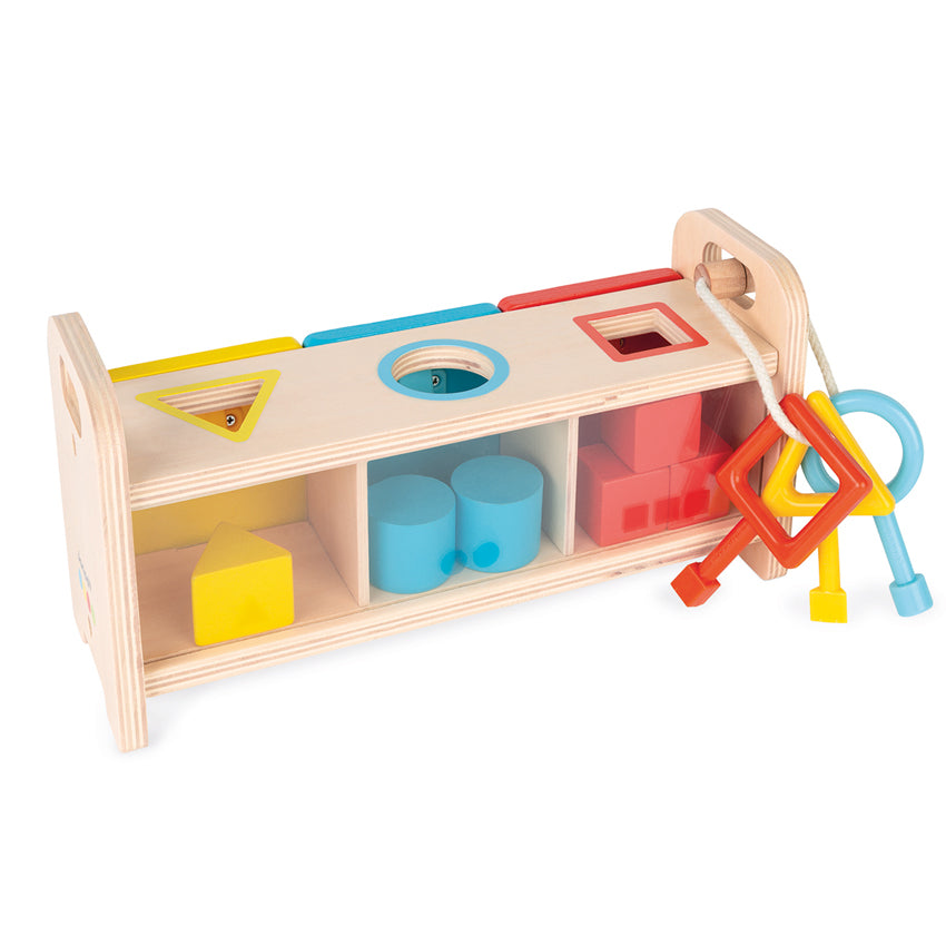 JANOD - SHAPE SHAPE BOX WITH KEYS 