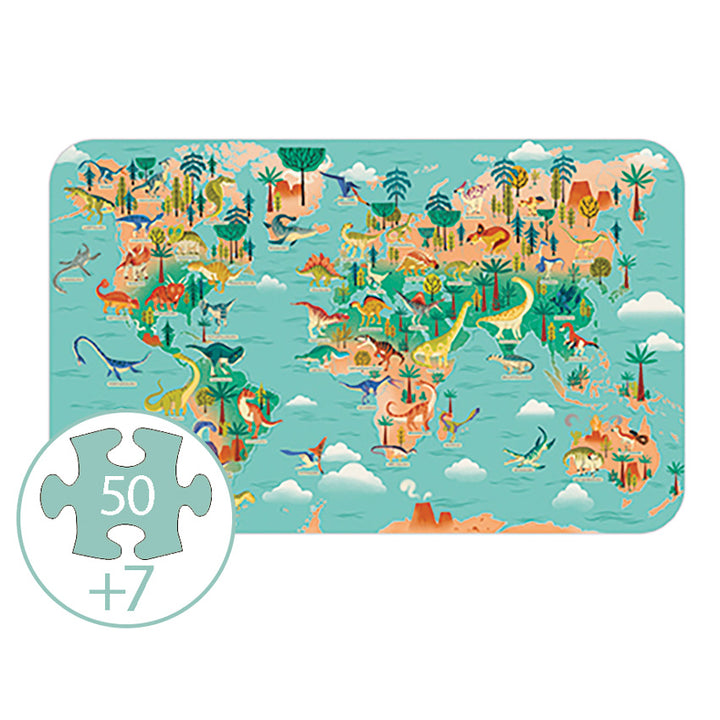 JANOD - DINO WORLD PUZZ;E 