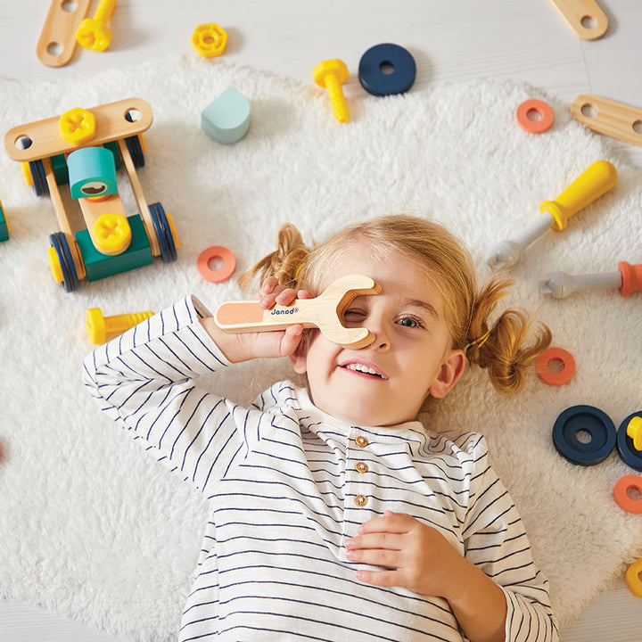 JANOD - BRICOKIDS: DIY CONSTRUCTION SET 50 PC
