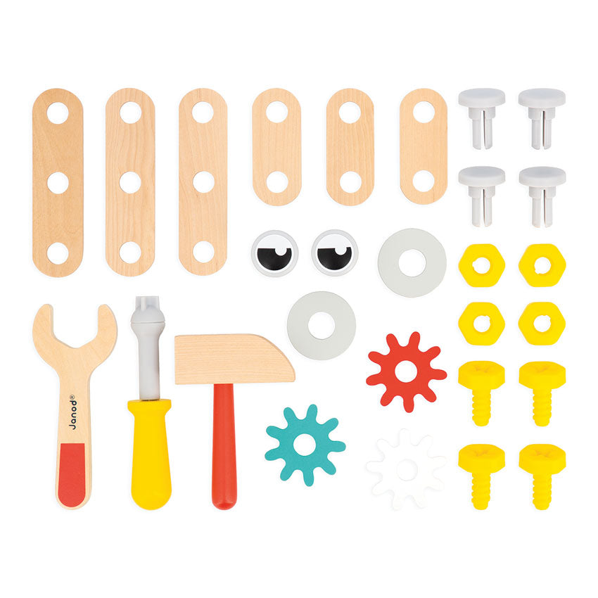 JANOD - BRICOKIDS: DIY ROBOT TOOL BOX 