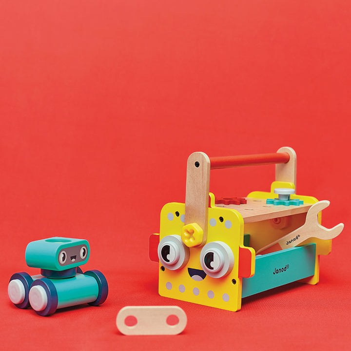 JANOD - BRICOKIDS: DIY ROBOT TOOL BOX 