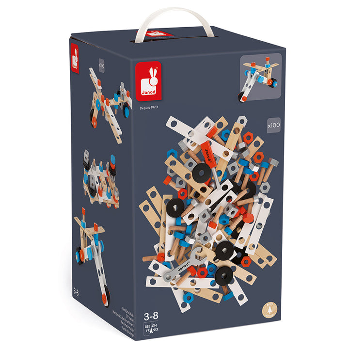 JANOD - BRICOKIDS: DIY BARREL 100PC