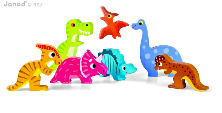 JANOD - CHUNKY PUZZLE: DINOSAURS 