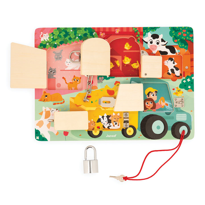 DJECO - FARM PADOCKS BOARD WITH LOCKS