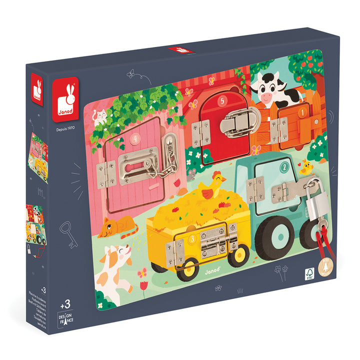 DJECO - FARM PADOCKS BOARD WITH LOCKS