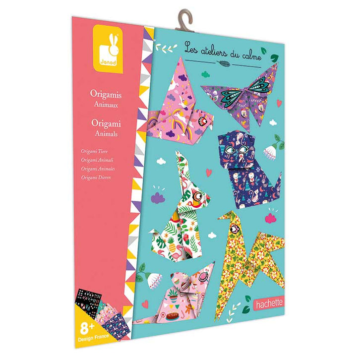 JANOD - 24 ORIGAMI ANIMAL PAPERS