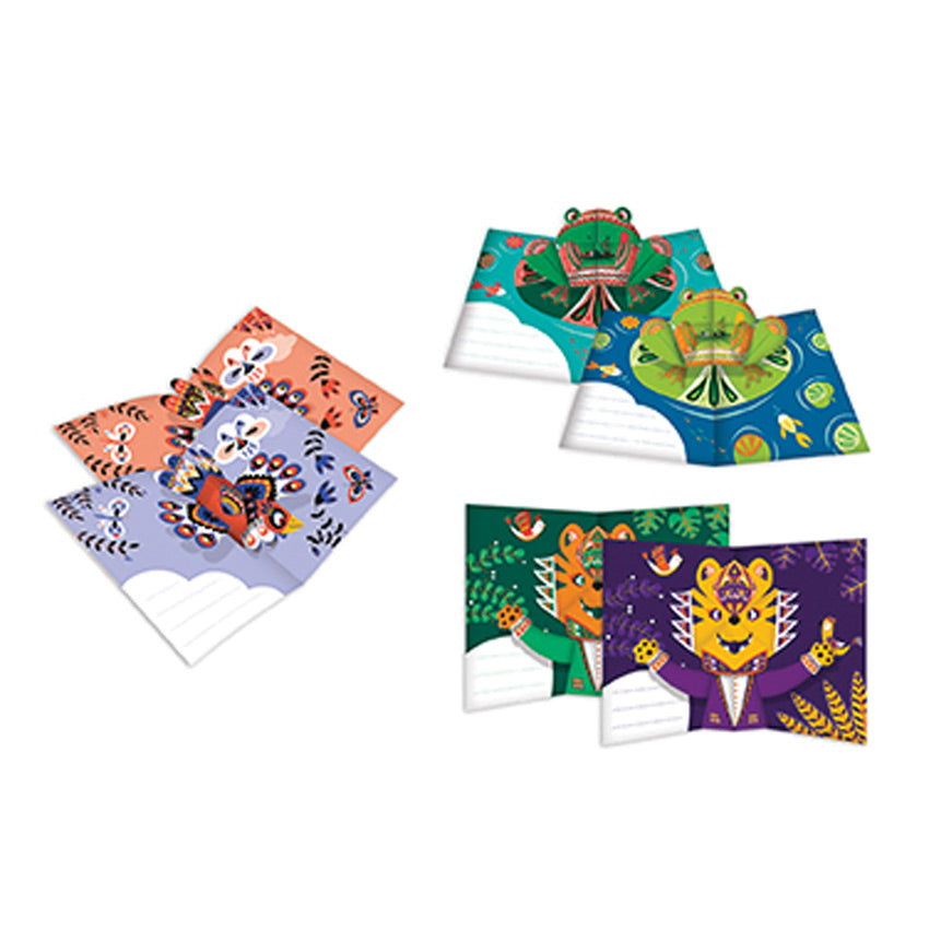 JANOD - POP UP ANIMAL CARDS 