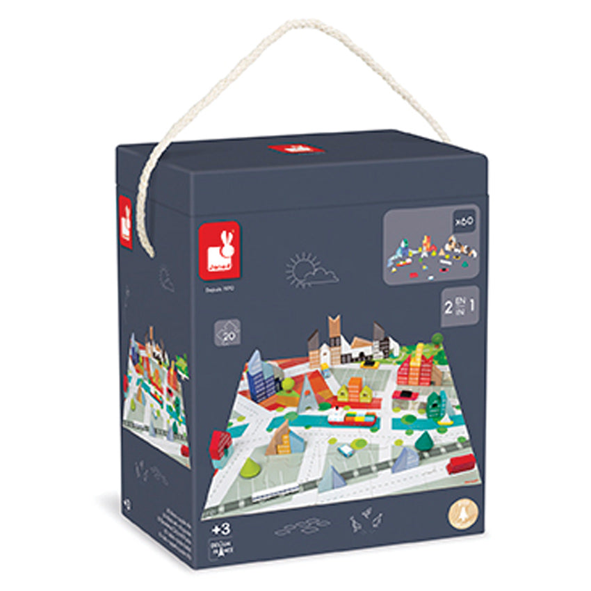 JANOD - BUILDING BLOCKS: CITY PUZZLE 