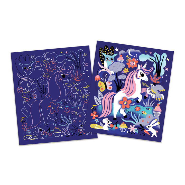 JANOD - SCRATCH CARDS: UNICORN