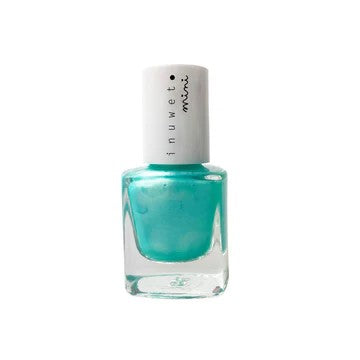 INUWET - NAIL POLISH: TURQUOISE /  APPLE SCENT 