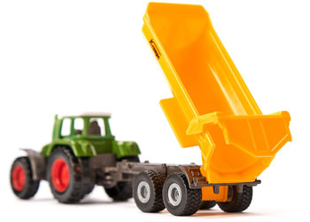 SIKU - FENDT KRAMPE WITH TIPPING TRAILOR 