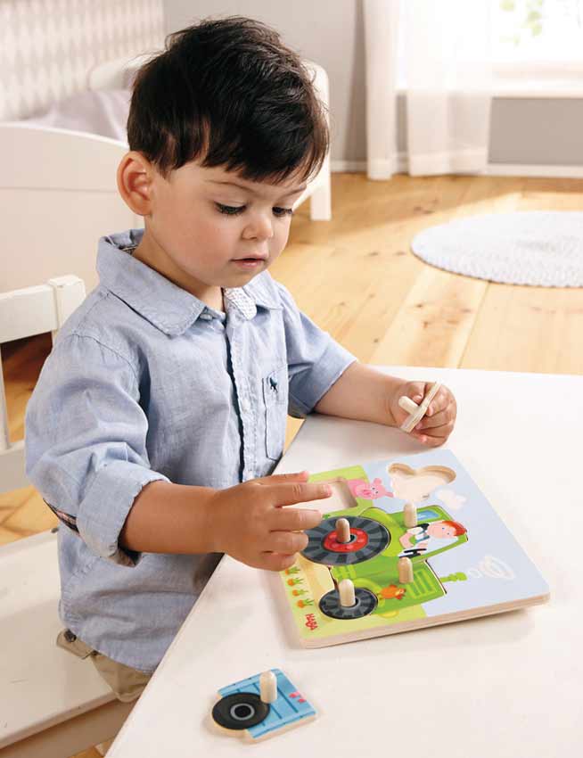 JANOD - PEG PUZZLE: FARM 