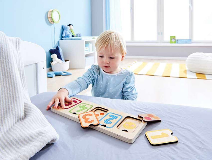 HABA - FIRST NUMBER 3 LAYER PUZZLE 