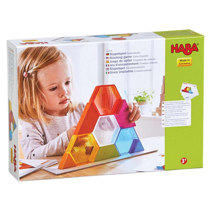 Haba - STACKING GAME: COLOUR CRYSTALS