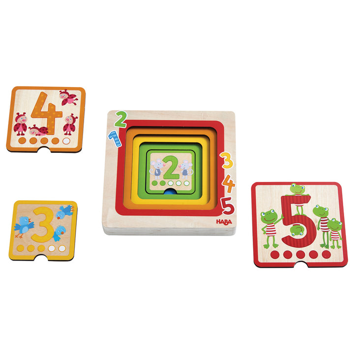 HABA - 5 LAYER PUZZLE COUNTING 