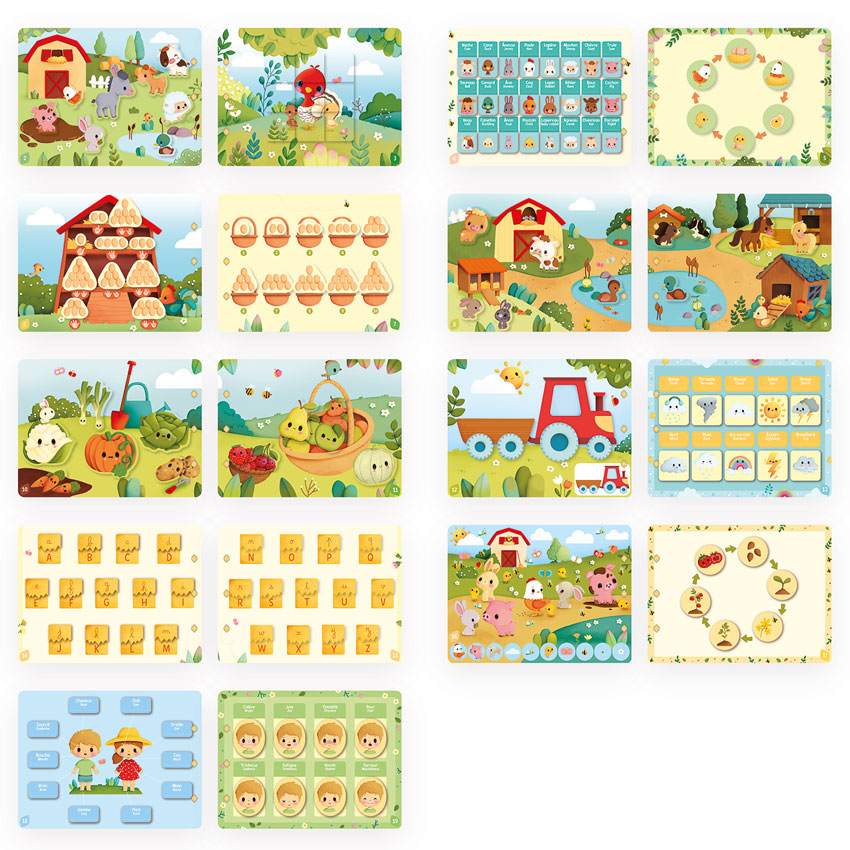 JANOD - BUSY BOOK: FARM