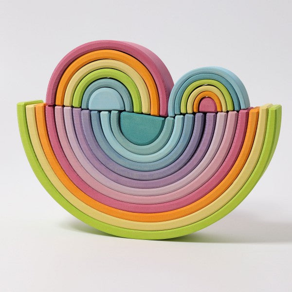 GRIMM'S - SMALL COLOURED PASTEL RAINBOW 