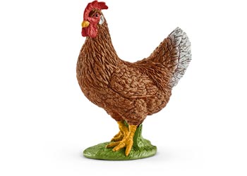 SCHLEICH - BROWN HEN 