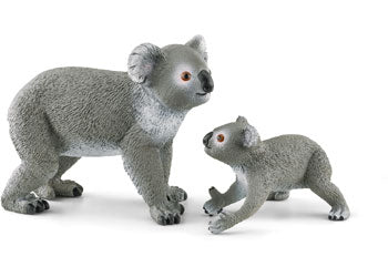 SCHLEICH - KOALA MOTHER AND BABY