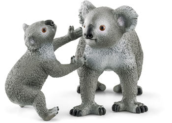 SCHLEICH - KOALA MOTHER AND BABY