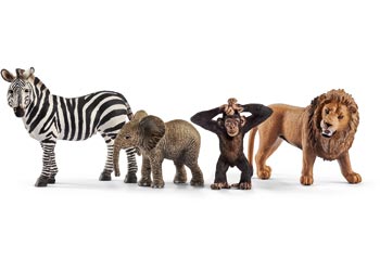 SCHLEICH - WILDLIFE ANIMALS STARTER SET 