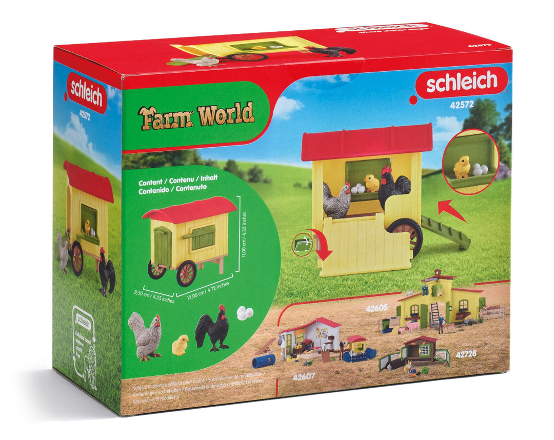 SCHLEICH - MOBILE CHICKEN COOP
