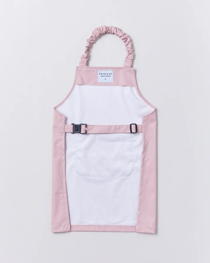 RAINKOAT - APRON: BLUSH PINK [sz:3-6 YRS]